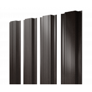 Штакетник Прямоугольный с прямым резом 0,45 Print Elite Coffee Wood TwinColor