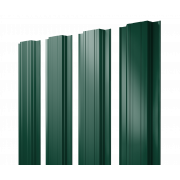 Штакетник Прямоугольный с прямым резом 0,5 PurLite Matt RAL 6005 зеленый мох