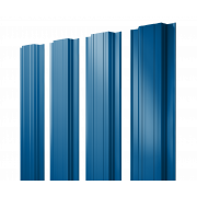 Штакетник Прямоугольный с прямым резом 0,5 Satin RAL 5005 сигнальный синий