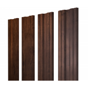 Штакетник Twin с прямым резом 0,45 Print Premium Cherry Wood Fresh Twin с прямым резомColor