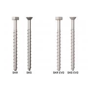 Шуруп Rothoblaas SKR-HT с шестигранной головкой 12×120 (25 шт) (SKR12120H / SKR12120)