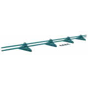 Снегозадержатель NEW трубчатый Grand Line RAL 5018 3м