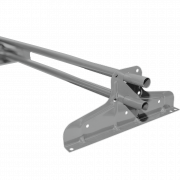 Снегозадержатель Стандарт Т4 d 25 RAL 9006 (1м)