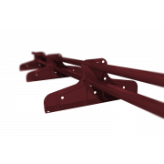 Снегозадержатель Стандарт Т4 d 40х20 RAL 3005 (1м)