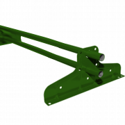 Снегозадержатель Стандарт Т4 d 40х20 RAL 6002 (3м)