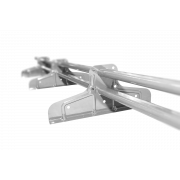 Снегозадержатель Стандарт Т4 d 40х20 RAL 9003 (3м)