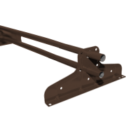 Снегозадержатель Стандарт Т4 d 40х20 RAL 8017 (3м)