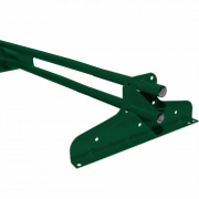 Снегозадержатель Стандарт Т4 d 40х20 RAL 6005 (3м)