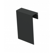 Соединительный профиль фибросайдинга 0,5 Satin с пленкой RAL 7016 антрацитово-серый (2м)