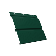 Софит металлический Квадро Брус с перфорацией 0,5 Satin с пленкой RAL 6005 зеленый мох