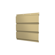 Софит металлический без перфорации 0,4 PE с пленкой RAL 1014 слоновая кость