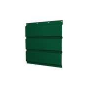 Софит металлический без перфорации 0,4 PE с пленкой RAL 6005 зеленый мох