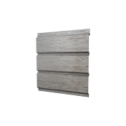 Софит металлический без перфорации 0,45 Print Elite с пленкой Snow Wood TwinColor