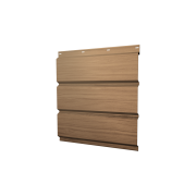 Софит металлический без перфорации 0,45 Print Elite с пленкой Honey Wood TwinColor