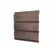 Софит металлический центральная перфорация 0,45 Print Elite с пленкой White Wood TwinColor