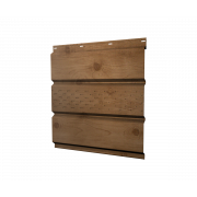 Софит металлический центральная перфорация 0,45 Print Premium с пленкой Pine Wood Fresh