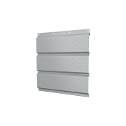 Софит металлический полная перфорация 0,45 Drap TX с пленкой RAL 7004 сигнальный серый