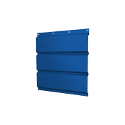 Софит металлический полная перфорация 0,4 PE с пленкой RAL 5005 сигнальный синий