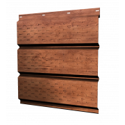 Софит металлический полная перфорация 0,45 Print Premium с пленкой Rowan Fresh TwinColor