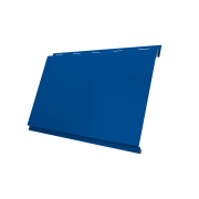 Софит Вертикаль 0,2 Grand Line classic 0,45 PE с пленкой RAL 5005 сигнальный синий