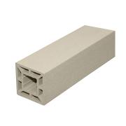 Столб заборный ДПК CM Railing 90х90х3000 мм white wood (белое дерево)