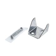 Фиксатор промежуточного профиля CM Railing 37х37 мм угол 45 градусов с саморезами
