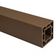 Столб заборный ДПК CM Railing 120х120х3000 мм, teak (тик)