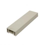 Профиль перила CM Railing 45х90х3000 мм, цвет white wood (белое дерево)