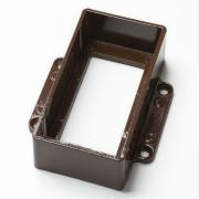 Соединитель прямой CM Railing 90х45 мм merbau (мербау) alu