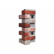 Угловой элемент для термопанели White Hills Лондон Брик Т302-75, толщина 60 мм