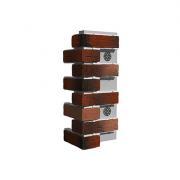 Угловой элемент для термопанели White Hills Сити Брик Т375-75, толщина панели 60 мм