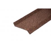 Планка цокольная Grand Line гранулят 20х85х1250 Терракотовый