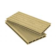 Террасная доска Grand Line 160мм вельвет и тиснение Золотой 4м (БШТ)