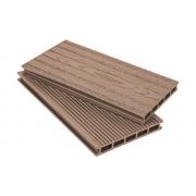 Террасная доска Grand Line 160мм вельвет и тиснение Какао 3м (БШТ)