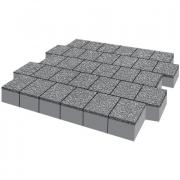 Плитка тротуарная SteinRus Армор высота 100мм Native серый