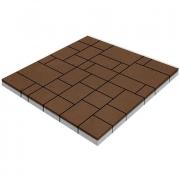 Плитка тротуарная SteinRus Инсбрук Альпен высота 60мм Моноцвет бежевый