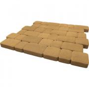 Плитка тротуарная SteinRus Инсбрук Альт высота 60мм гладкий Моноцвет песочный