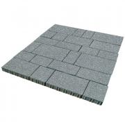 Плитка тротуарная SteinRus Инсбрук Тироль высота 60мм Native серый