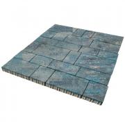 Плитка тротуарная SteinRus Инсбрук Тироль высота 60мм гладкий ColorMix амбер