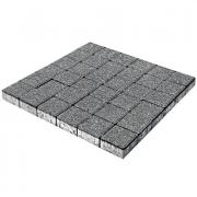 Плитка тротуарная SteinRus Квадрат большой высота 60мм Native серый