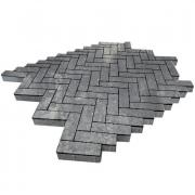 Плитка тротуарная SteinRus Паркет высота 60мм гладкий ColorMix актау