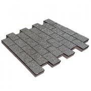 Плитка тротуарная SteinRus Севилья высота 80мм Native серый