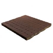 Плитка тротуарная Классико круговая Коричневый h60 73х110х115