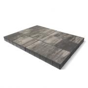 Плитка тротуарная Сити Color Mix Ночь h80 300х300