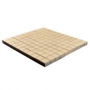 Плитка тротуарная Лувр Песочный h60 100х100