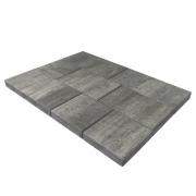 Плитка тротуарная Триада ColorMix Туман h60 300х300 450х300 600х300