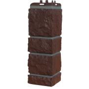 Угол Grand Line Камелот Design шоколадный со швом RAL 7006