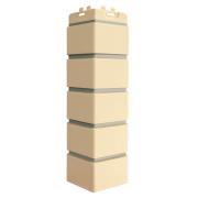 Угол Grand Line Клинкерный кирпич Design бежевый со швом RAL 7006