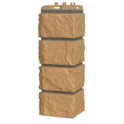 Угол Grand Line Колотый камень Design песочный со швом RAL 7006