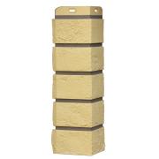 Угол Grand Line Состаренный кирпич Design Plus ваниль с темно-бежевым швом